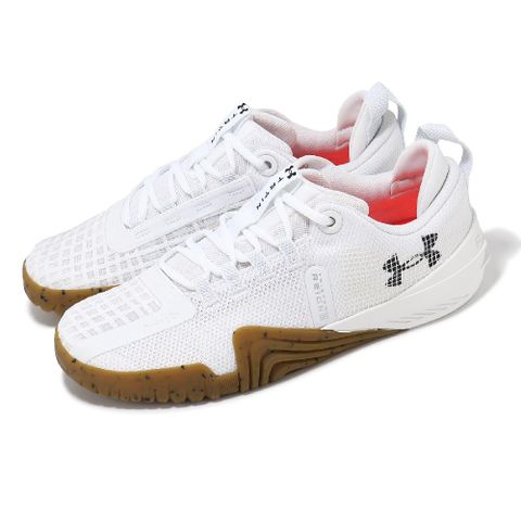 Under Armour 安德瑪 訓練鞋 Tribase Reign 6 男鞋 白 灰 膠底 緩衝 支撐 重訓 健身 運動鞋 UA 3027341100