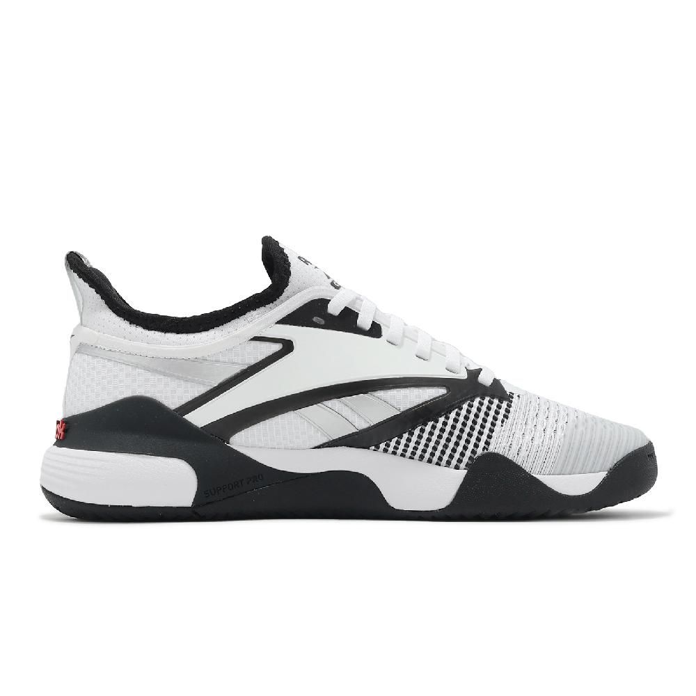 Reebok 訓練鞋 Nano Court 男鞋 白 黑 編織 支撐 襪套 多功能 運動鞋 100212265