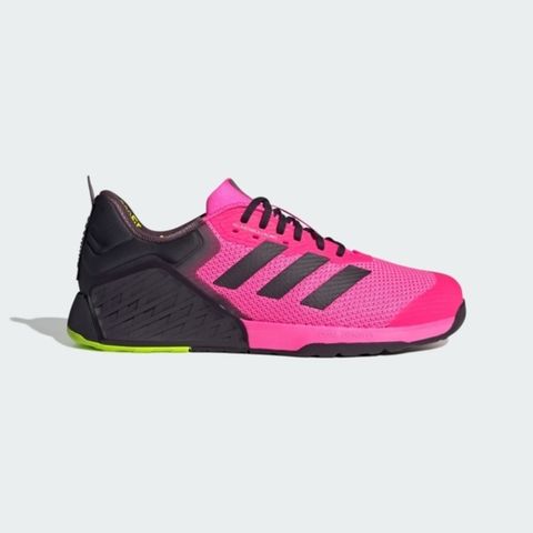 Adidas Dropset 3 Trainer JI2074 男 訓練鞋 運動 健身 重訓 穩定 耐磨 透氣 粉黑