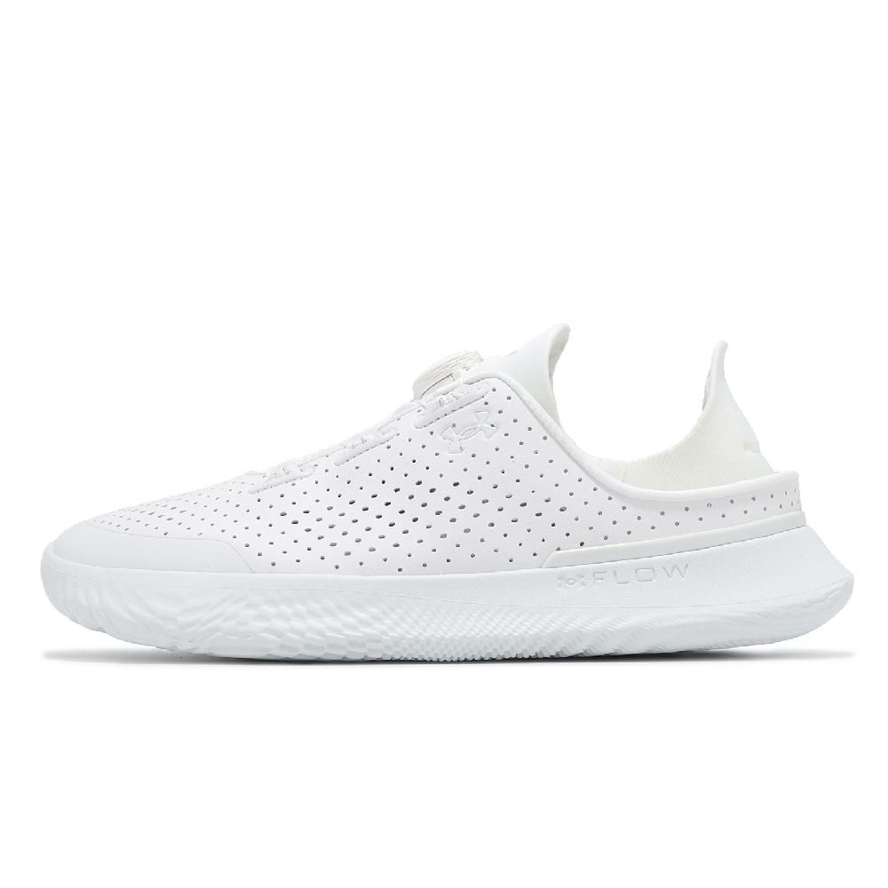 Under Armour 安德瑪 訓練鞋 Slipspeed Trainer SYN 男鞋 白 全白 BOA快速繫帶 透氣 運動鞋 可踩後跟 UA 3027049125