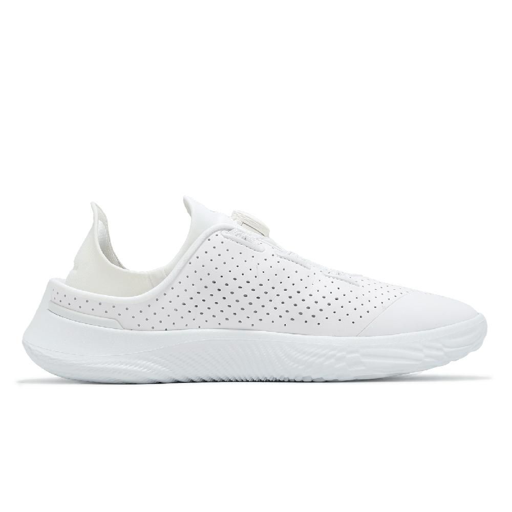 Under Armour 安德瑪 訓練鞋 Slipspeed Trainer SYN 男鞋 白 全白 BOA快速繫帶 透氣 運動鞋 可踩後跟 UA 3027049125