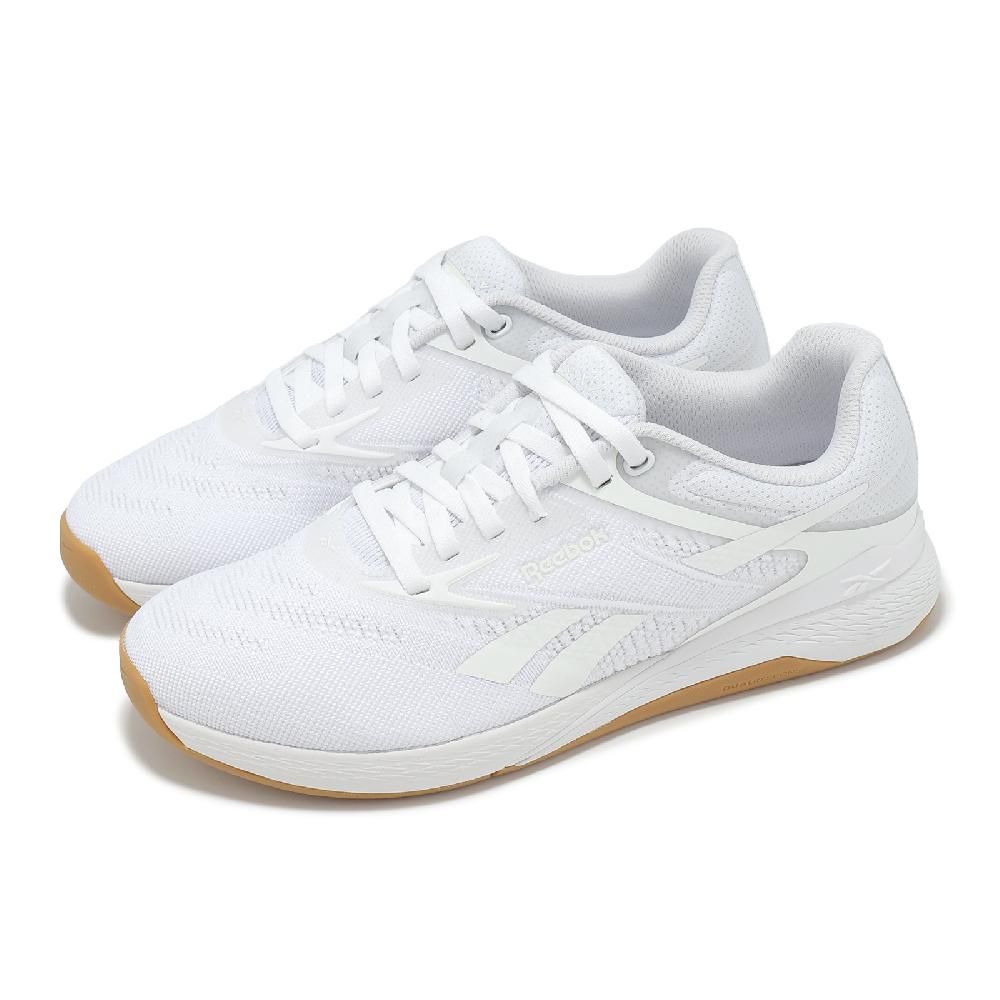 Reebok 訓練鞋 Nano X5 女鞋 白 膠底 緩衝 雙密度 穩定 多功能 運動鞋 100238430