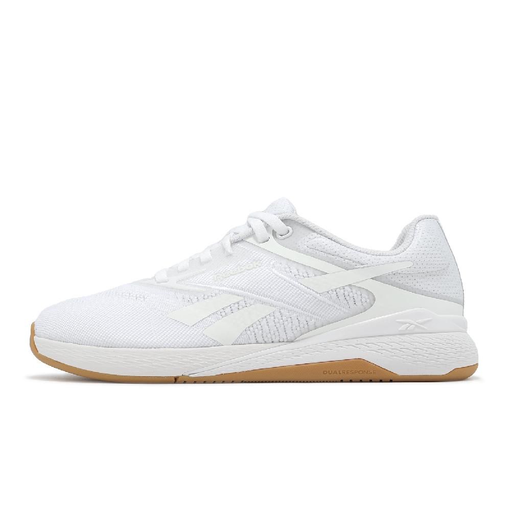 Reebok 訓練鞋 Nano X5 女鞋 白 膠底 緩衝 雙密度 穩定 多功能 運動鞋 100238430