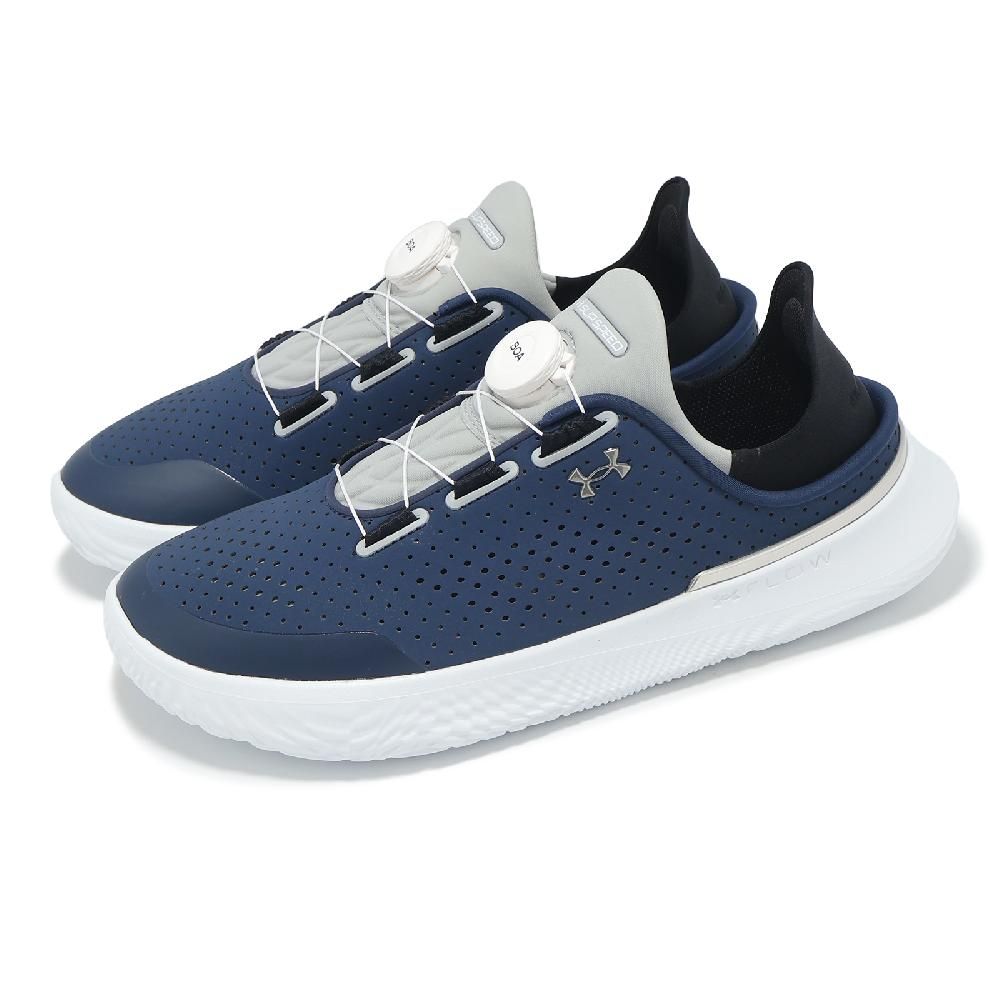 Under Armour 安德瑪 訓練鞋 FLOW Slipspeed 男鞋 藍 白 BOA快速綁帶 運動鞋 UA 3026197406