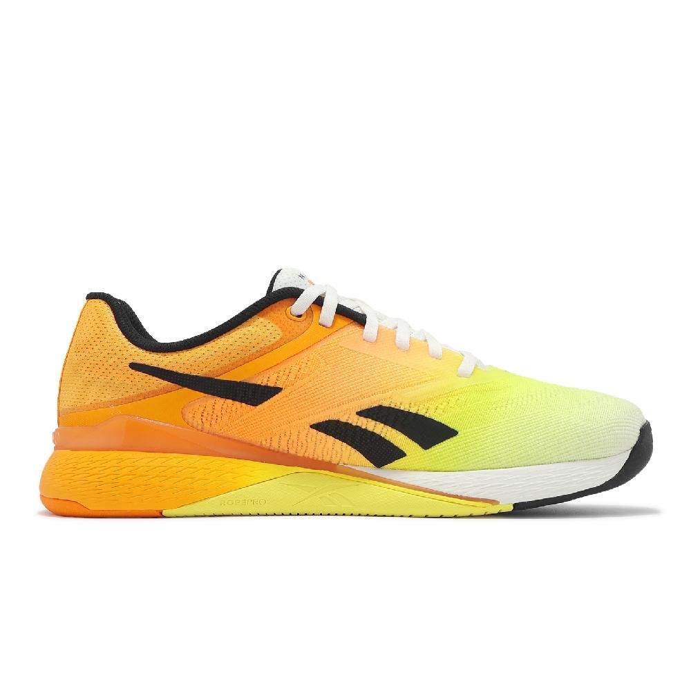 Reebok 訓練鞋 Nano X5 男鞋 黃 黑 緩衝 穩定 多功能 運動鞋 100209367