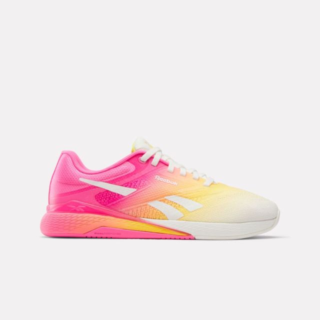 Reebok Reebok Nano X5 [100209375] 女 多功能 訓練鞋 穩定 健身 重訓 粉紅 黃