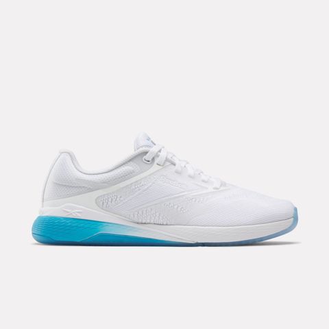 Reebok Nano X5 [100225451] 女 訓練鞋 穩定 健身 重訓 白 藍