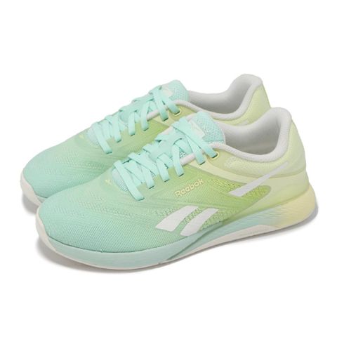 訓練鞋 Nano X5 女鞋 黃 水藍 漸層 重訓 健身 穩定 運動鞋 100225452