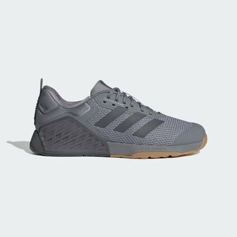 Adidas Dropset 3 Trainer [ID8627] 男 訓練鞋 運動 健身 重訓 穩定 耐磨 透氣 灰