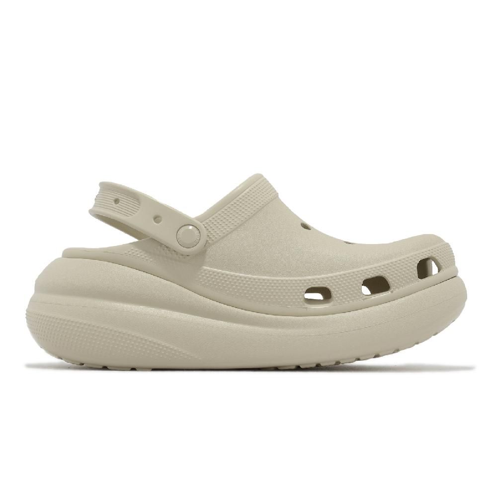 Crocs 卡駱馳   洞洞鞋 Classic Crush Clog 男鞋 女鞋 骨白色 超厚底 經典泡芙 克駱格  2075212Y2