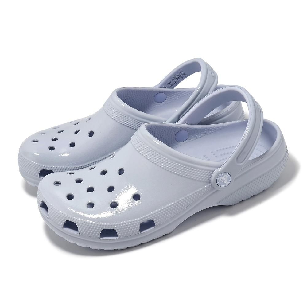 Crocs 卡駱馳   洞洞鞋 Classic High Shine Clog 男女鞋 夢境藍 經典高光澤 克駱格 2096095AF