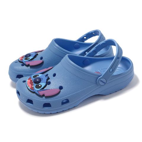 Crocs 卡駱馳 洞洞鞋 Stitch Classic Clog 男鞋 女鞋 氧氣藍 經典史迪奇克駱格 2094484TB