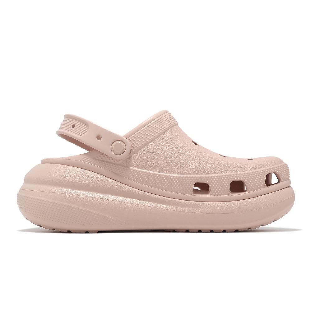 Crocs 卡駱馳   洞洞鞋 Crush Clog 男鞋 女鞋 石英粉色 經典泡芙克駱格 厚底 增高 2075216UR