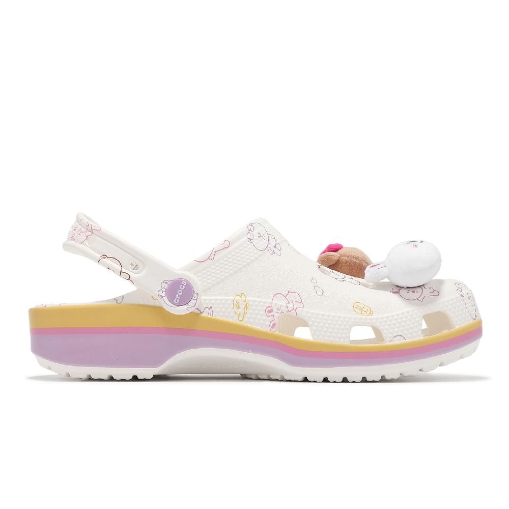 Crocs 卡駱馳   x Line Friends 洞洞鞋 Classic Clog 男鞋 女鞋 米黃 紫 聯名 209480100