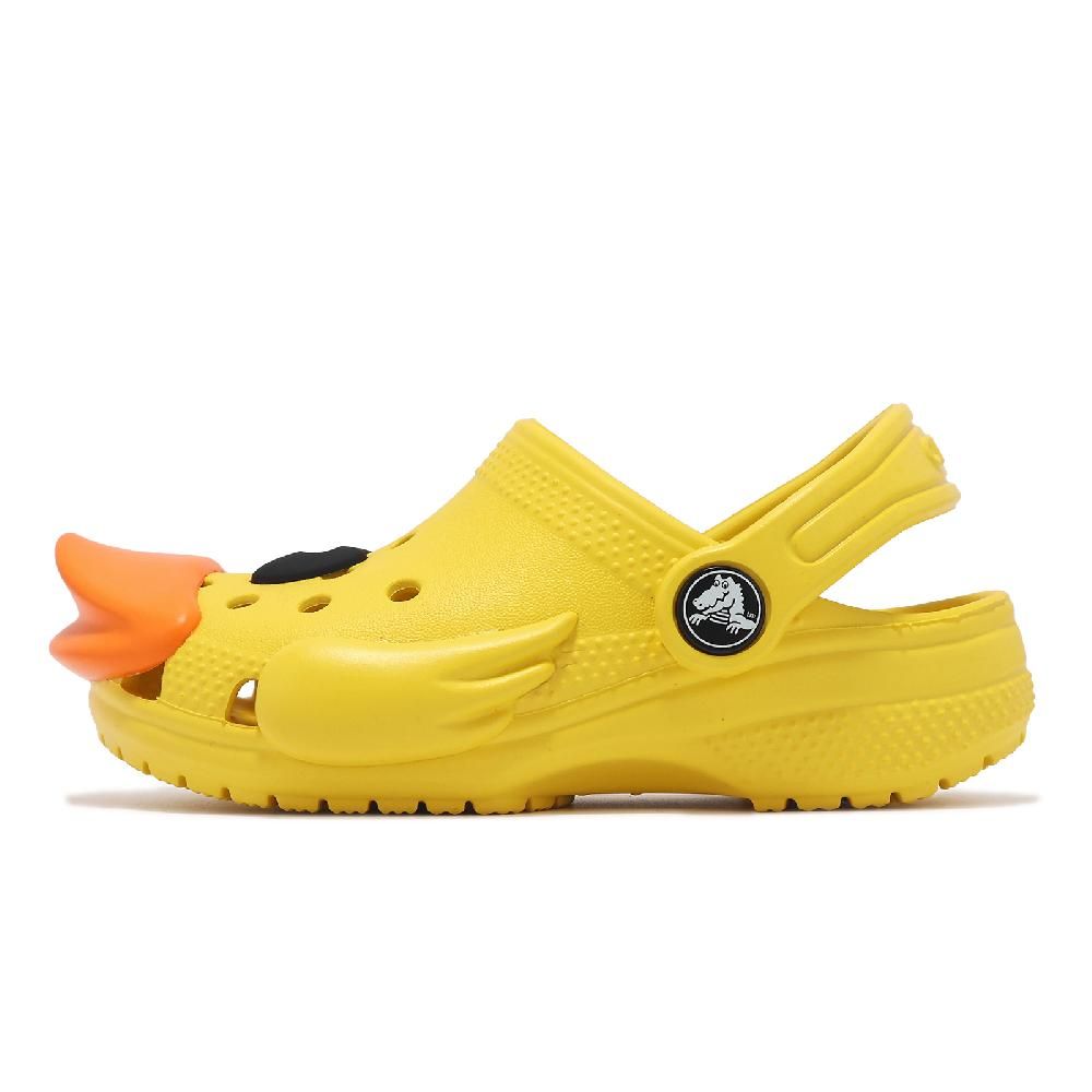 Crocs 卡駱馳   洞洞鞋 Classic I AM Rubber Ducky T 小童 向日葵 經典小鴨子克洛格 21001775Y