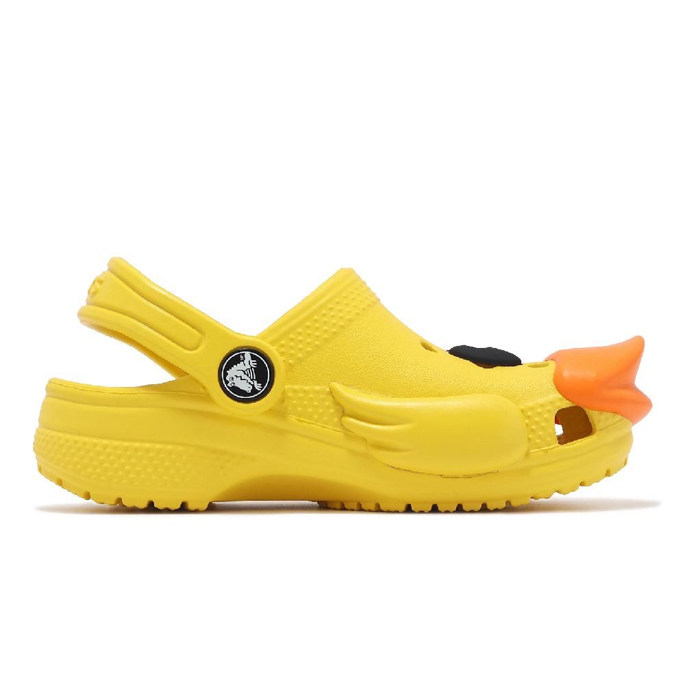 Crocs 卡駱馳   洞洞鞋 Classic I AM Rubber Ducky T 小童 向日葵 經典小鴨子克洛格 21001775Y