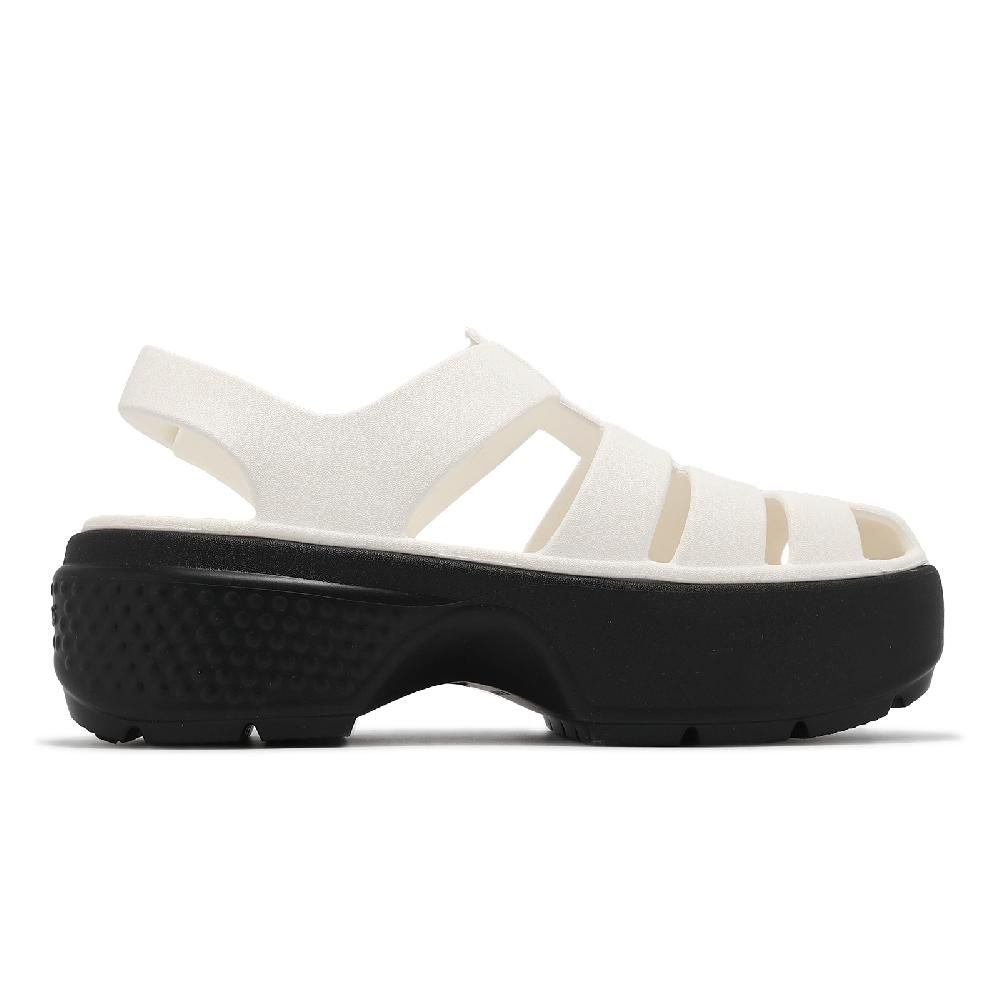 Crocs 卡駱馳   涼鞋 Stomp Fisherman Sandal 男鞋 女鞋 粉筆色 厚底 雪屋涼鞋 2099380WV