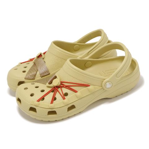 Crocs 卡駱馳 洞洞鞋 Classic Lockdown Clog 男鞋 芝麻色 經典織帶克駱格 休閒鞋 2103930HY