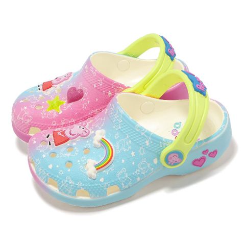 Crocs 卡駱馳 x Peppa Pig 洞洞鞋 Classic T 小童 聯名 小朋友 經典小豬佩琪克駱格 21047690H