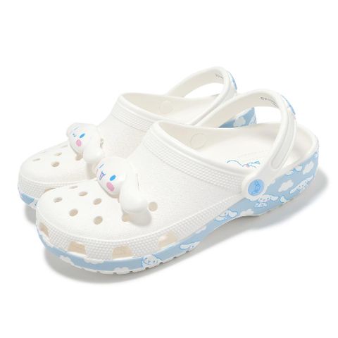 Crocs 卡駱馳 Crocs 卡駱馳 x 三麗鷗 洞洞鞋 Cinnamoroll Classic Clog 男女鞋 多彩 經典玉桂狗克駱格 21034390H