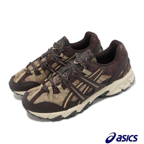 Asics 亞瑟士 休閒鞋 GEL-Sonoma 15-50 男鞋 棕 卡其 拼接 戶外 運動鞋 1201A818200