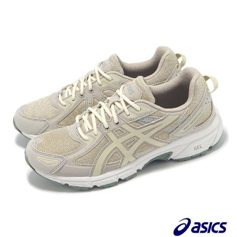 Asics 亞瑟士 休閒鞋 GEL-Venture 6 男鞋 女鞋 米白 緩衝 復古跑鞋 越野 情侶鞋 1203A438020