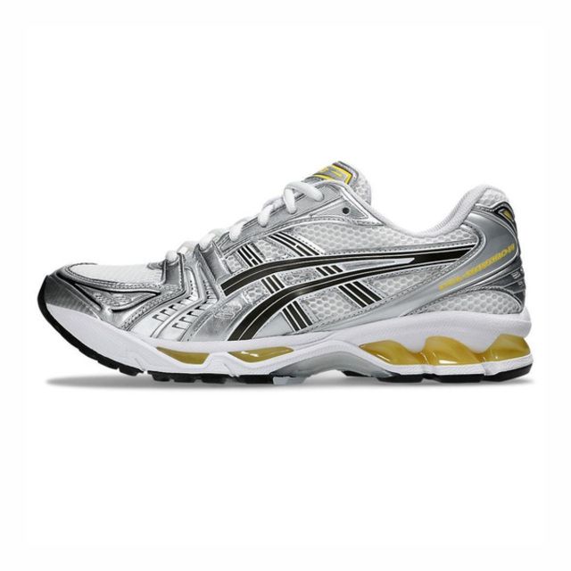 Asics 亞瑟士  Gel-kayano 14 [1203A537-101] 男女 運動休閒鞋 Y2K 復古  銀 黃