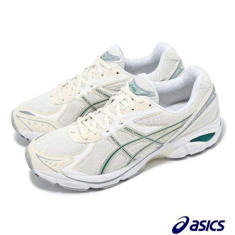 Asics 亞瑟士 休閒鞋 GT-2160 男鞋 女鞋 米白 綠 網布 復古 情侶鞋 1203A320105