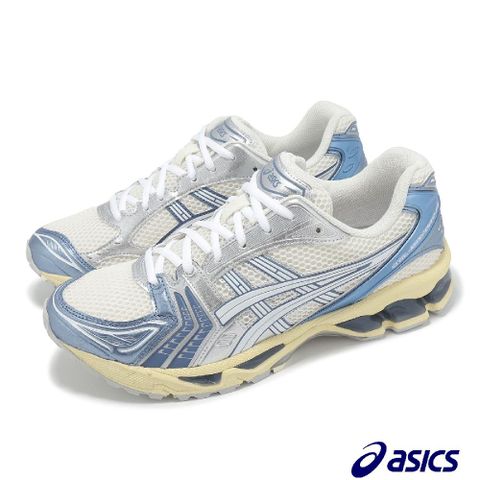 Asics 亞瑟士 Asics 亞瑟士 休閒鞋 GEL-Kayano 14 男鞋 金屬藍 米白 復古 千禧跑鞋 1203A537102