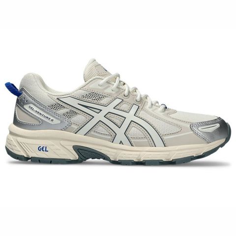 Asics 亞瑟士 Gel-venture 6 [1202A431-101] 女 運動休閒鞋 復古 透氣 舒適  米 銀