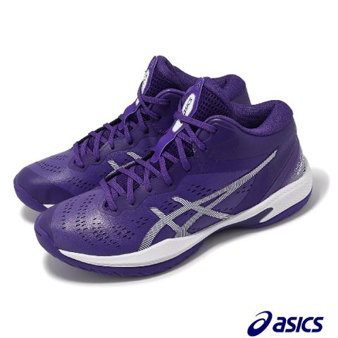 Asics 亞瑟士 籃球鞋 GELHoop V16 S 男鞋 女鞋 紫 白 輕量 緩衝 高耐磨版本 運動鞋 1063A086500