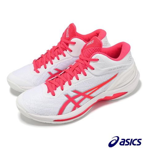 Asics 亞瑟士 籃球鞋 GELBURST 28 男鞋 白 粉紅 回彈 輕量 支撐 運動鞋 1063A089100