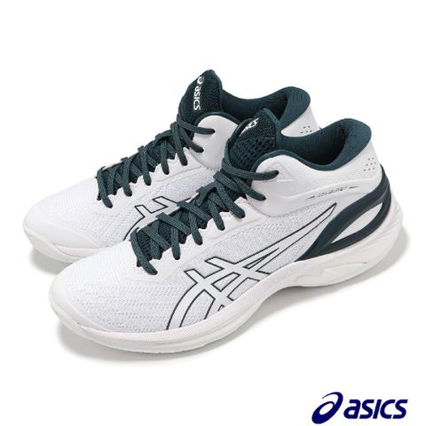 Asics 亞瑟士 籃球鞋 GELBURST 28 男鞋 女鞋 白 綠 回彈 吸震 穩定 運動鞋 1063A081101