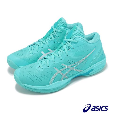 Asics 亞瑟士 Asics 亞瑟士 籃球鞋 GELHoop V16 S 男鞋 女鞋 薄荷綠 輕量 回彈 運動鞋 1063A086400