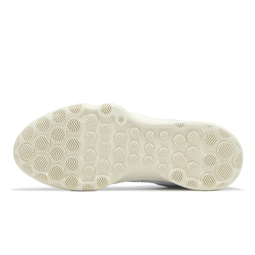 NIKE 耐吉 籃球鞋 Air Zoom G.T. Hustle 2 EP 男鞋 白 橘 膠底 復古 氣墊 運動鞋 DJ9404-104