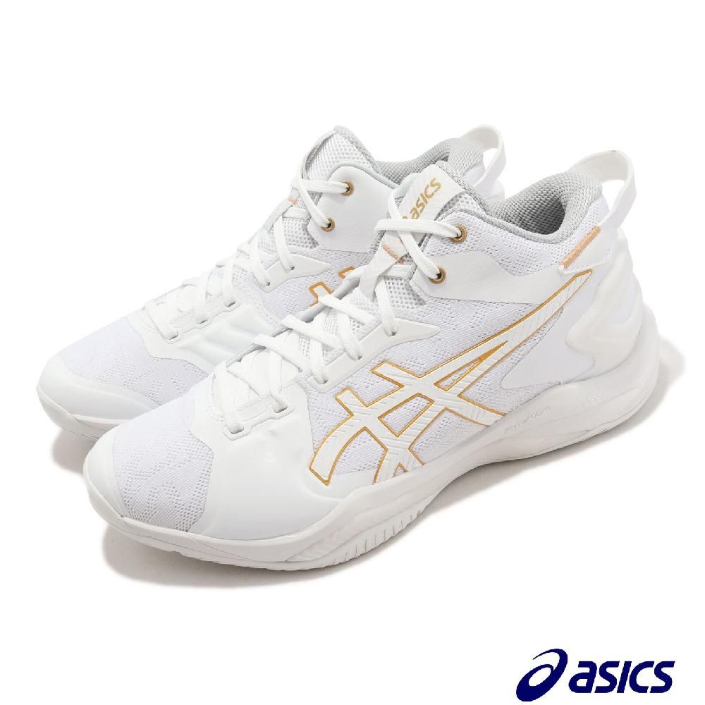 Asics 亞瑟士 籃球鞋 GELBURST 26 4E 超寬楦 男鞋 白 金 避震 支撐 穩定 抗扭 1063A048100