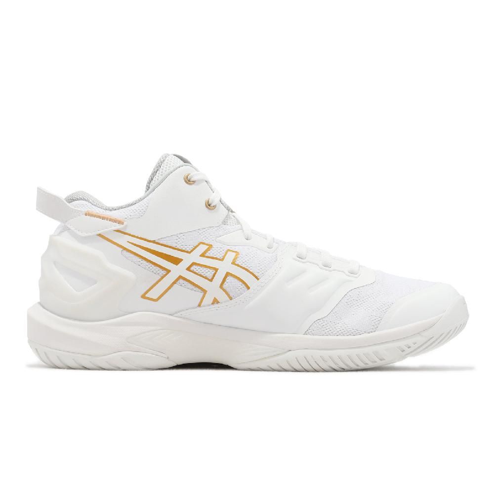 Asics 亞瑟士 籃球鞋 GELBURST 26 4E 超寬楦 男鞋 白 金 避震 支撐 穩定 抗扭 1063A048100