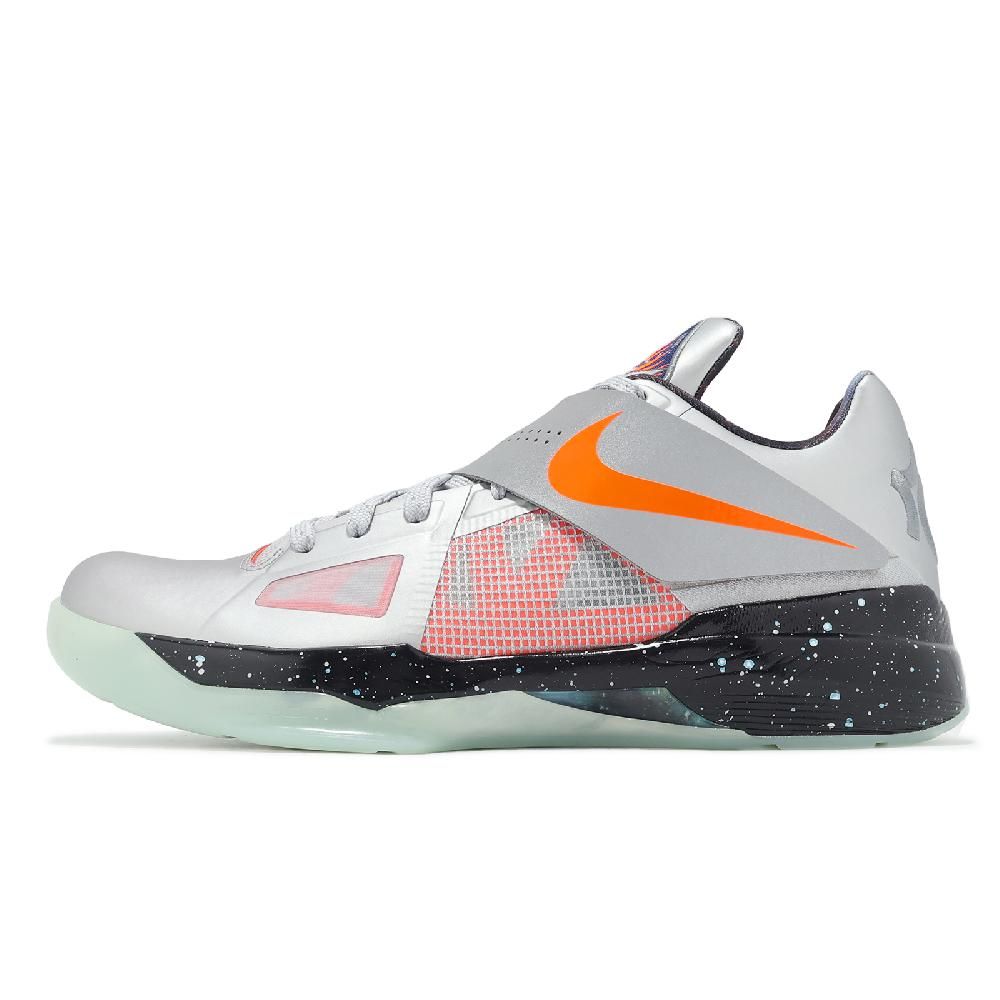 NIKE 耐吉 籃球鞋 KD 4 Galaxy 男鞋 銀 橘 星系 All Star 全明星 FD2635-001