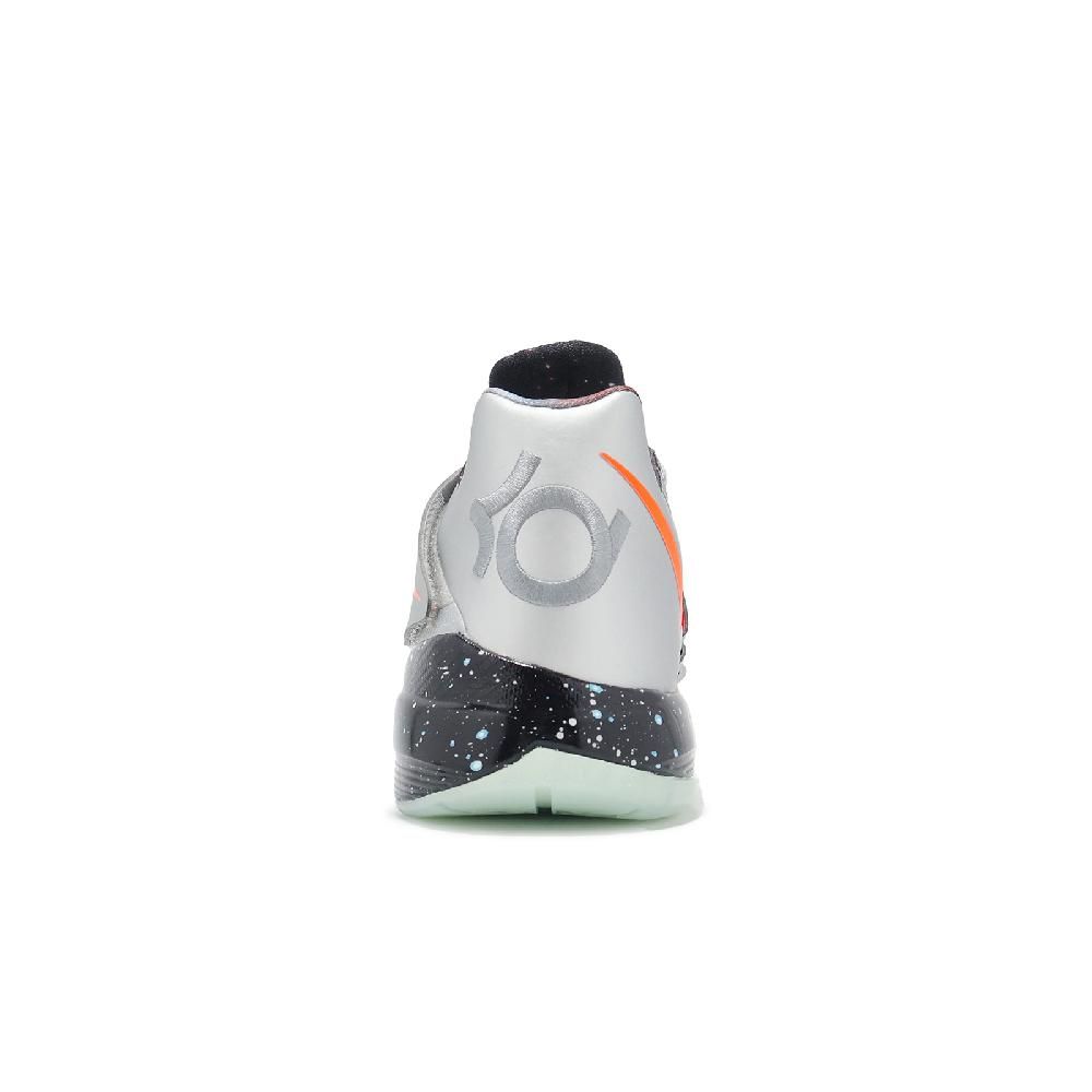 NIKE 耐吉 籃球鞋 KD 4 Galaxy 男鞋 銀 橘 星系 All Star 全明星 FD2635-001