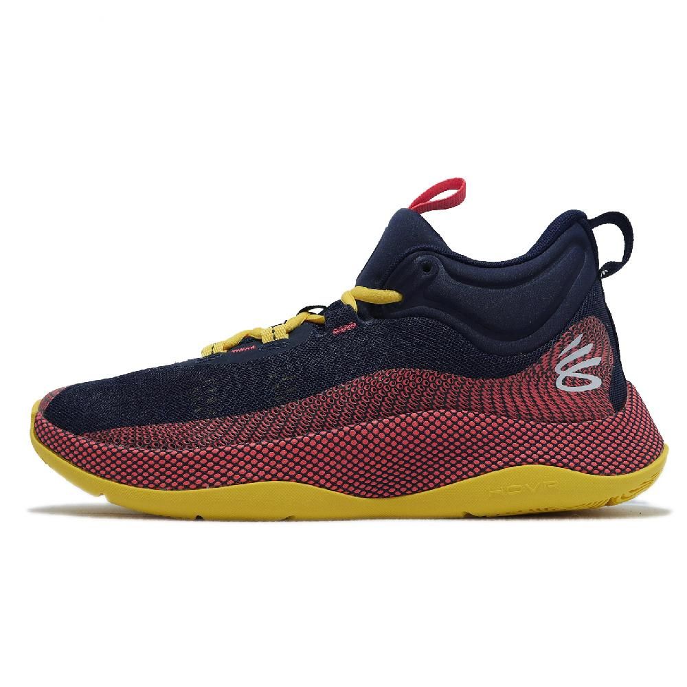 Under Armour 籃球鞋 Curry HOVR Splash 男鞋 藍 黃 粉 柯瑞 緩震 Stephen Curry UA 3024719403