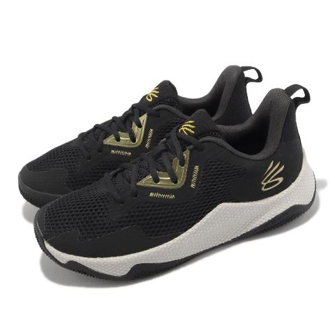籃球鞋 Curry HOVR Splash 3 AP 男鞋 黑 金 低筒 緩震 子系列 UA 3026275001