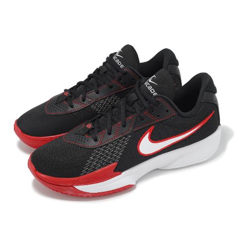 NIKE 耐吉 籃球鞋 Air Zoom G.T. Cut Academy EP 男鞋 黑 紅 氣墊 緩震 運動鞋 FB2598-008