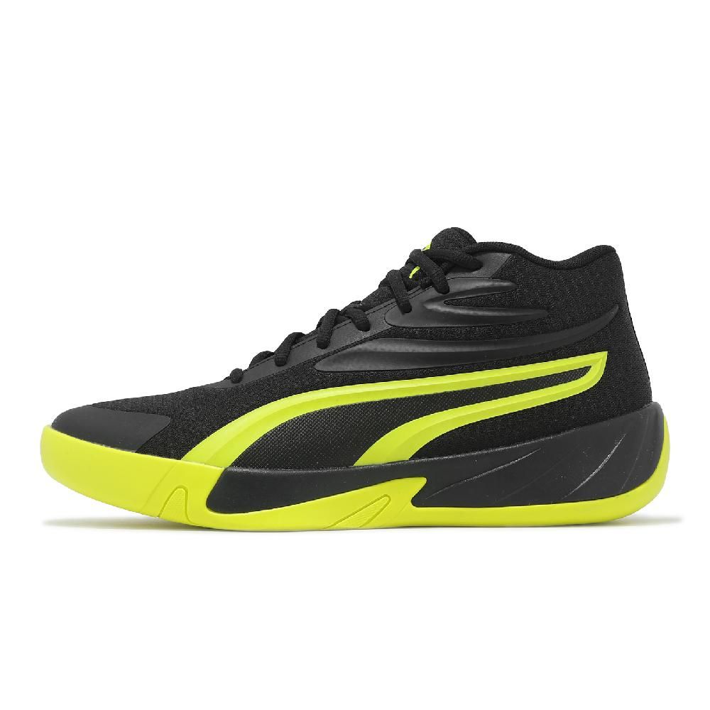 PUMA 彪馬 籃球鞋 Court Pro 男鞋 黑 螢光綠 入門款 緩衝 運動鞋 31082903