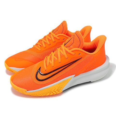NIKE 耐吉 籃球鞋 Precision 7 VII 男鞋 橘 白 黑 緩震 運動鞋 FN4322-800