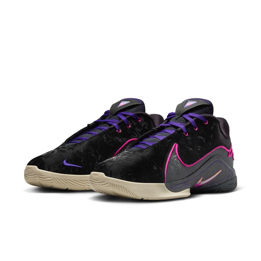 NIKE 耐吉 LEBRON XXII EP 男鞋 籃球鞋 黑色 粉 LBJ 緩震-FZ1095001