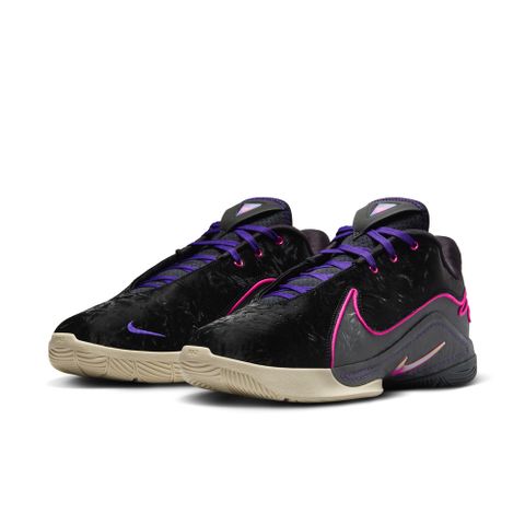 NIKE 耐吉 LEBRON XXII EP 男鞋 籃球鞋 黑色 粉 LBJ 緩震-FZ1095001