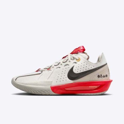 NIKE 耐吉 Nike G.T. Cut 3 HV5977-102 男 籃球鞋 CNY 蛇年 氣墊 緩震 支撐 米白 紅