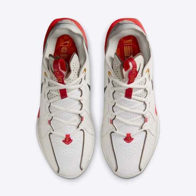 NIKE 耐吉 Nike G.T. Cut 3 HV5977-102 男 籃球鞋 CNY 蛇年 氣墊 緩震 支撐 米白 紅