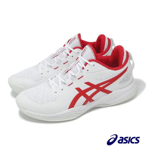 籃球鞋 GEL-FASTBLAZE 男鞋 白 紅 低筒 緩衝 輕量 運動鞋 1063A087102