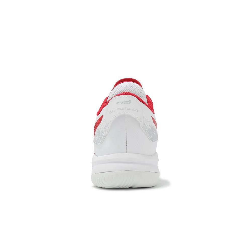 Asics 亞瑟士 籃球鞋 GEL-FASTBLAZE 男鞋 白 紅 低筒 緩衝 輕量 運動鞋 1063A087102